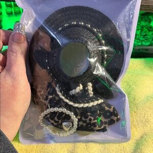 Labubu black dress set